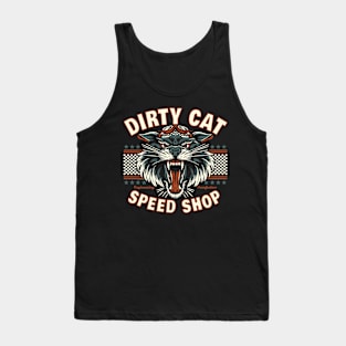 Dirty Cat Speed Shop Tank Top